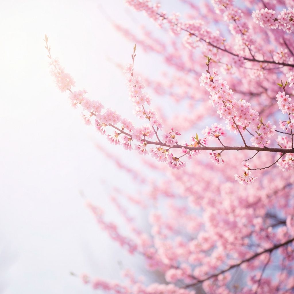 Cherry blossom background